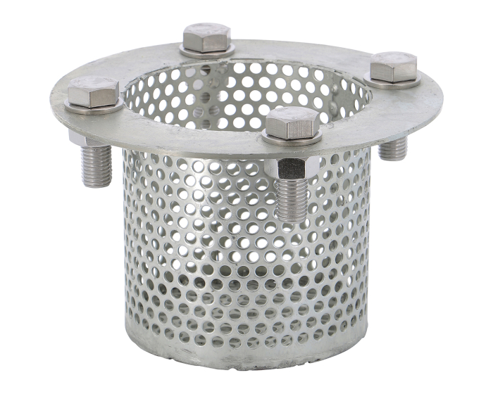 Galvanised carbon steel strainer basket 367 PN10/16 DN50